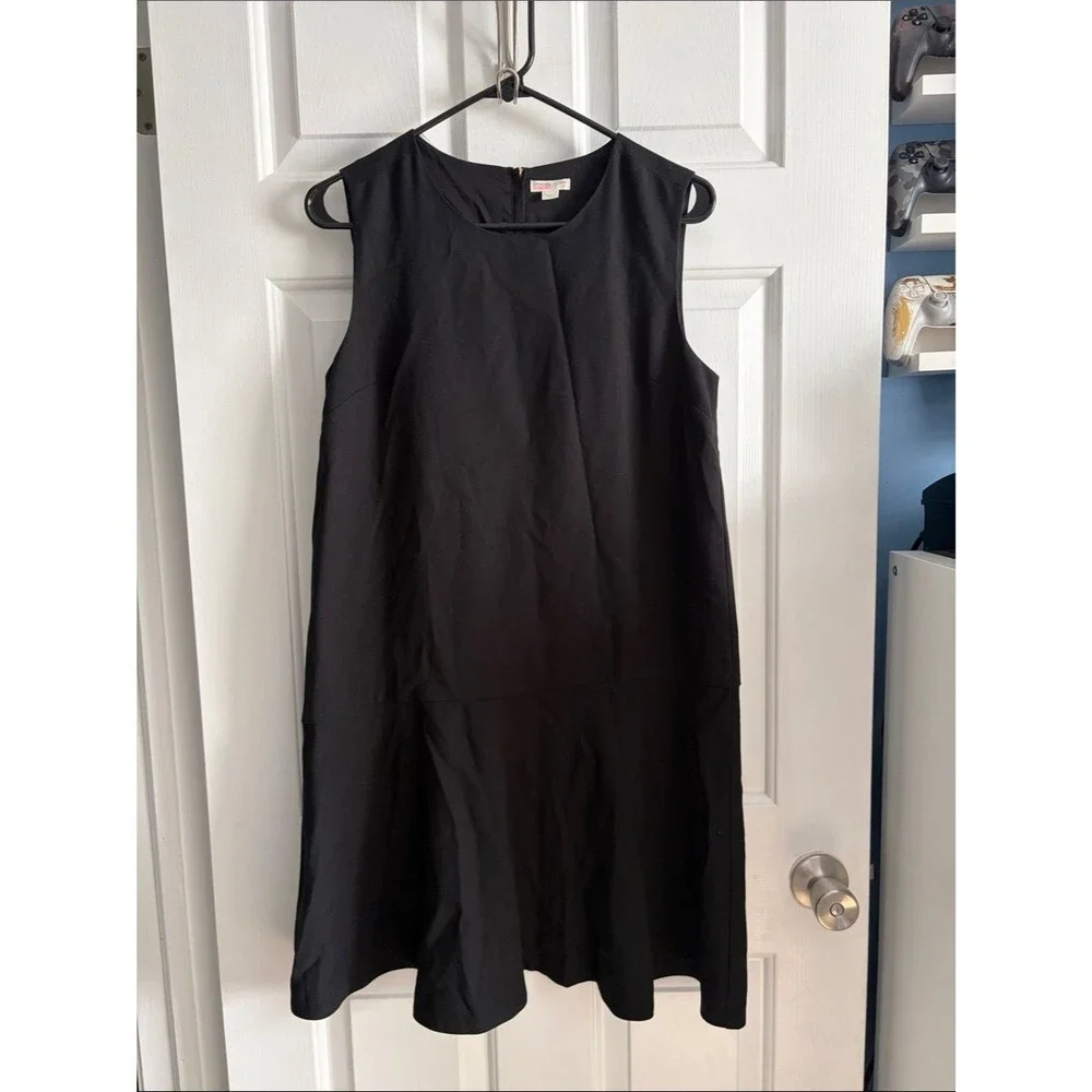 Crewcuts Girl’s Everyday Sleeveless Black Uniform Jumper Dress Size 16